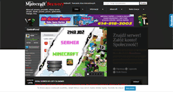 Desktop Screenshot of minecraft-serwery.com